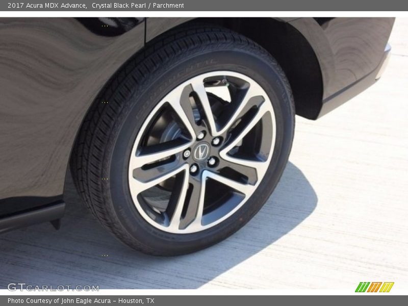 Crystal Black Pearl / Parchment 2017 Acura MDX Advance