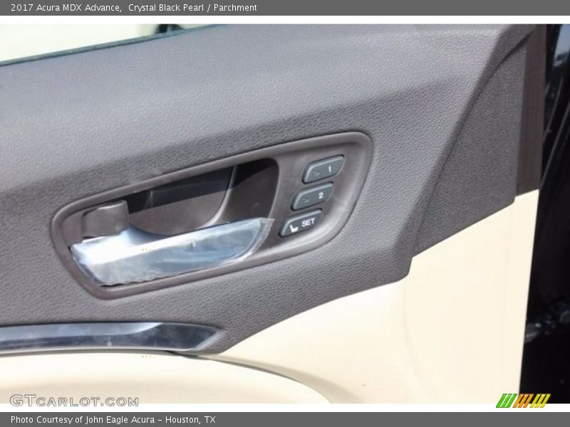 Crystal Black Pearl / Parchment 2017 Acura MDX Advance