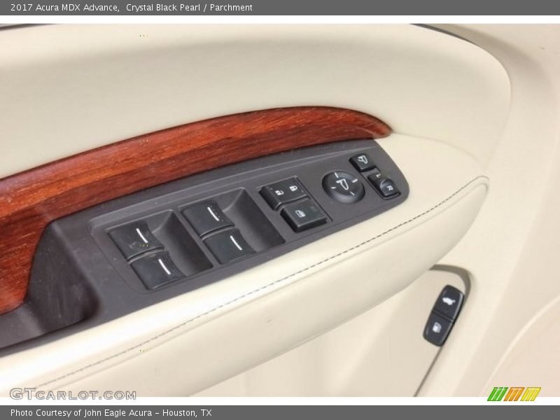 Crystal Black Pearl / Parchment 2017 Acura MDX Advance