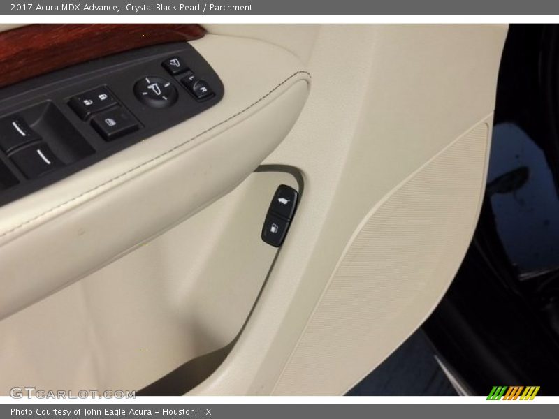 Crystal Black Pearl / Parchment 2017 Acura MDX Advance