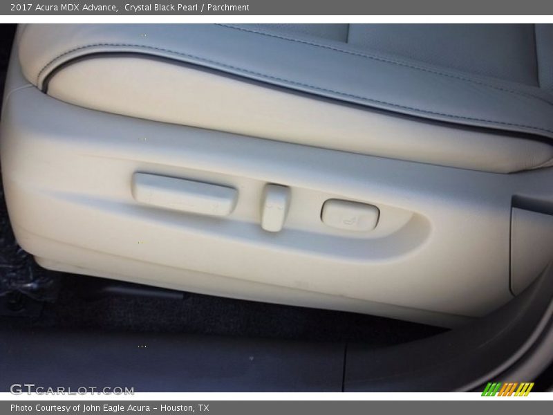 Crystal Black Pearl / Parchment 2017 Acura MDX Advance