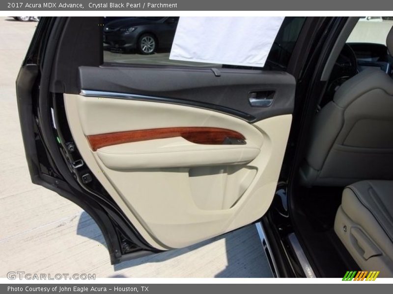 Crystal Black Pearl / Parchment 2017 Acura MDX Advance