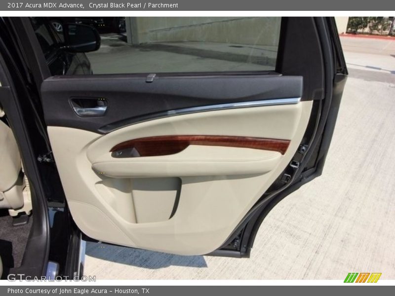 Crystal Black Pearl / Parchment 2017 Acura MDX Advance