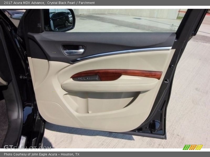 Crystal Black Pearl / Parchment 2017 Acura MDX Advance
