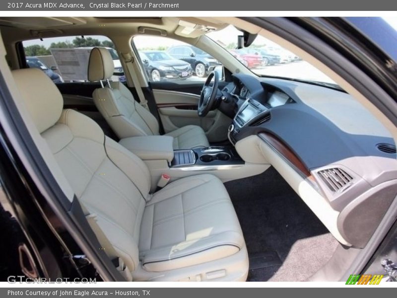 Crystal Black Pearl / Parchment 2017 Acura MDX Advance