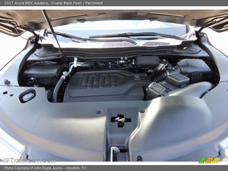 Crystal Black Pearl / Parchment 2017 Acura MDX Advance