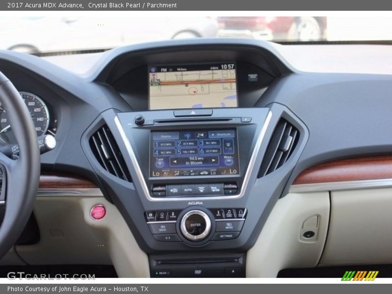 Crystal Black Pearl / Parchment 2017 Acura MDX Advance