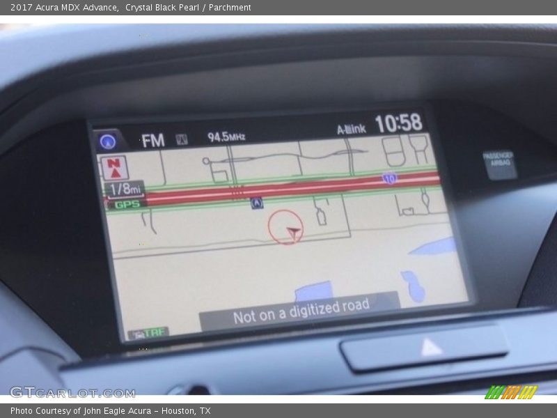 Crystal Black Pearl / Parchment 2017 Acura MDX Advance