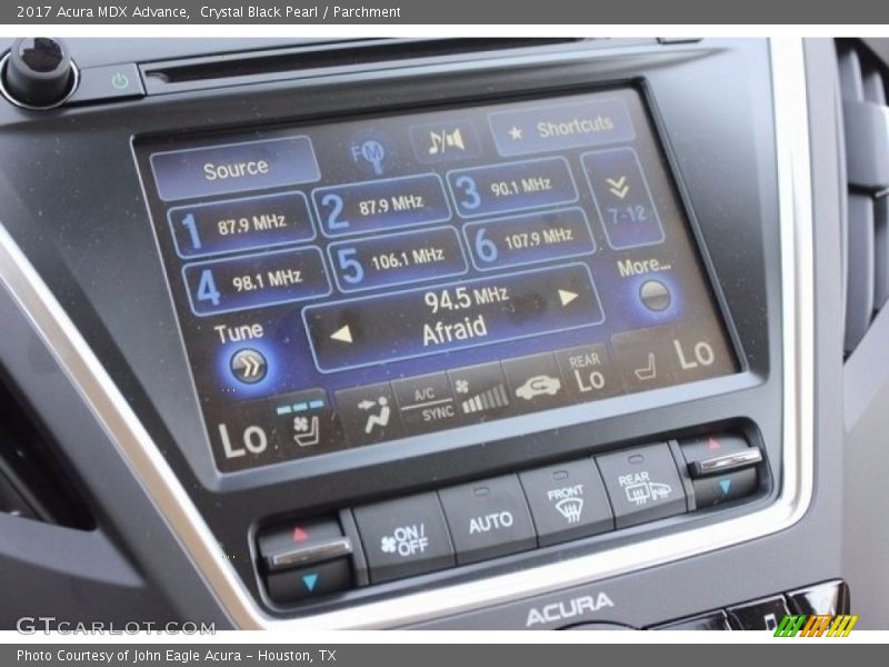 Crystal Black Pearl / Parchment 2017 Acura MDX Advance