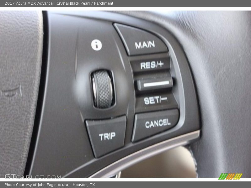Crystal Black Pearl / Parchment 2017 Acura MDX Advance