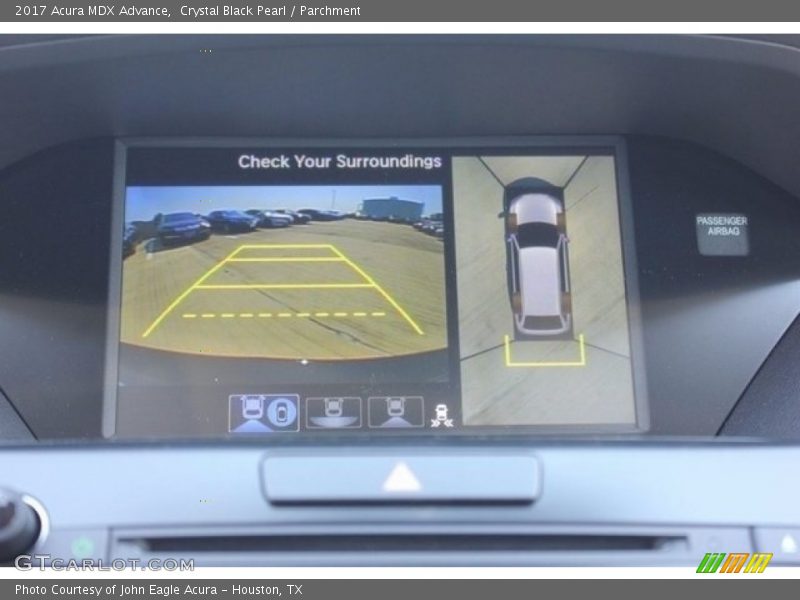 Crystal Black Pearl / Parchment 2017 Acura MDX Advance