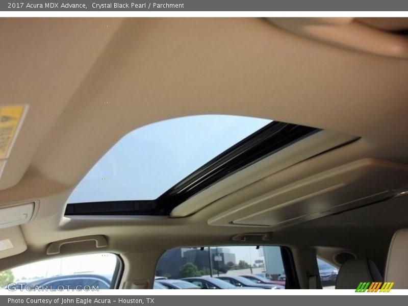 Crystal Black Pearl / Parchment 2017 Acura MDX Advance