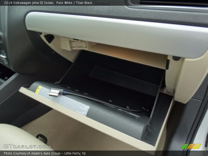 Pure White / Titan Black 2014 Volkswagen Jetta SE Sedan