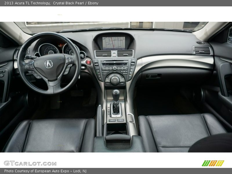 Crystal Black Pearl / Ebony 2013 Acura TL Technology