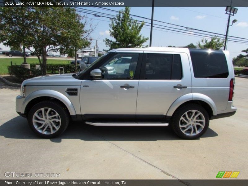 Indus Silver Metallic / Almond/Arabica 2016 Land Rover LR4 HSE