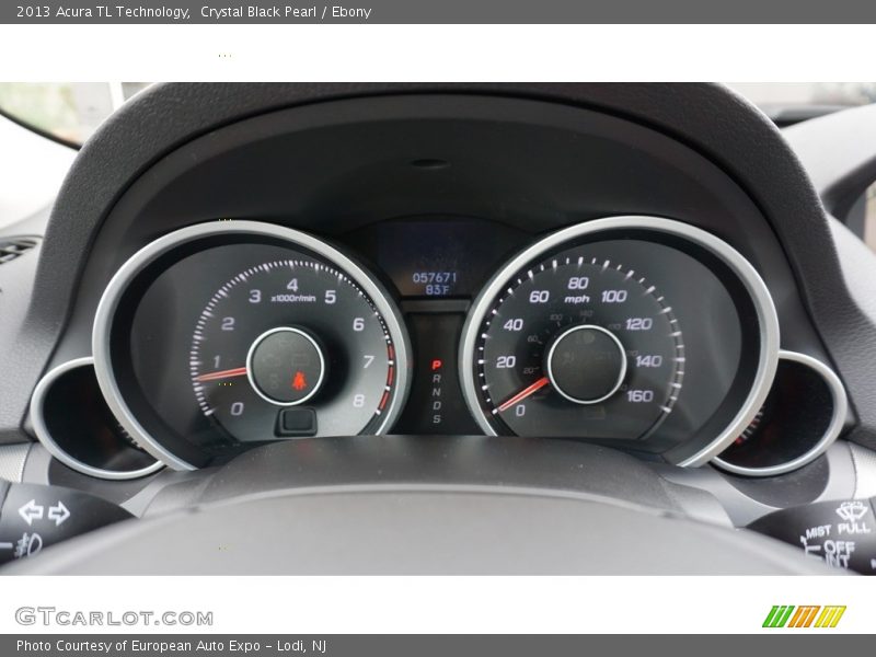 Crystal Black Pearl / Ebony 2013 Acura TL Technology