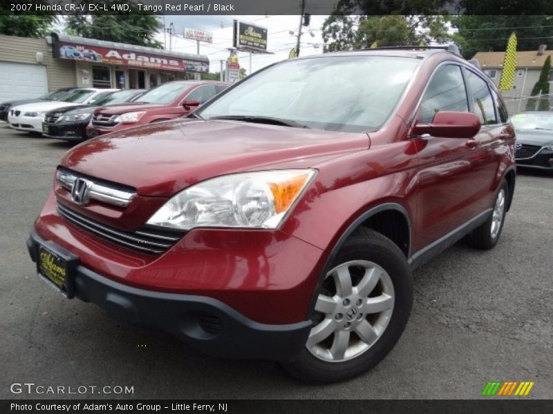 Tango Red Pearl / Black 2007 Honda CR-V EX-L 4WD