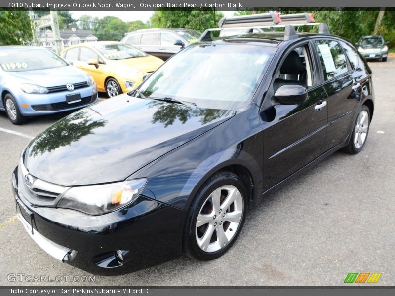 Obsidian Black Pearl / Carbon Black 2010 Subaru Impreza Outback Sport Wagon