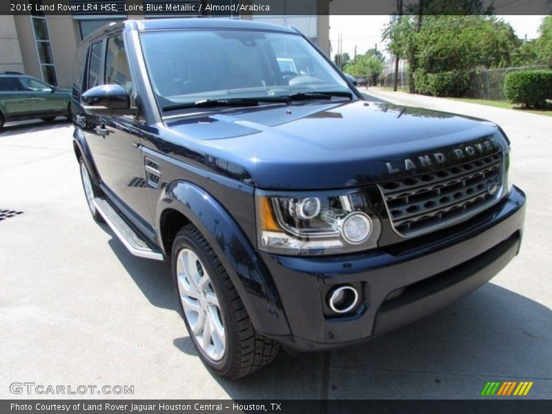 Loire Blue Metallic / Almond/Arabica 2016 Land Rover LR4 HSE
