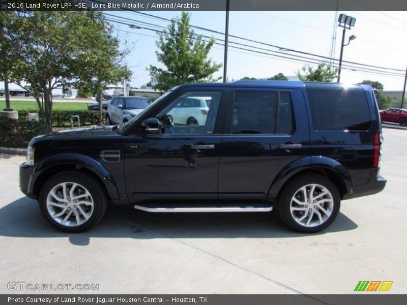 Loire Blue Metallic / Almond/Arabica 2016 Land Rover LR4 HSE