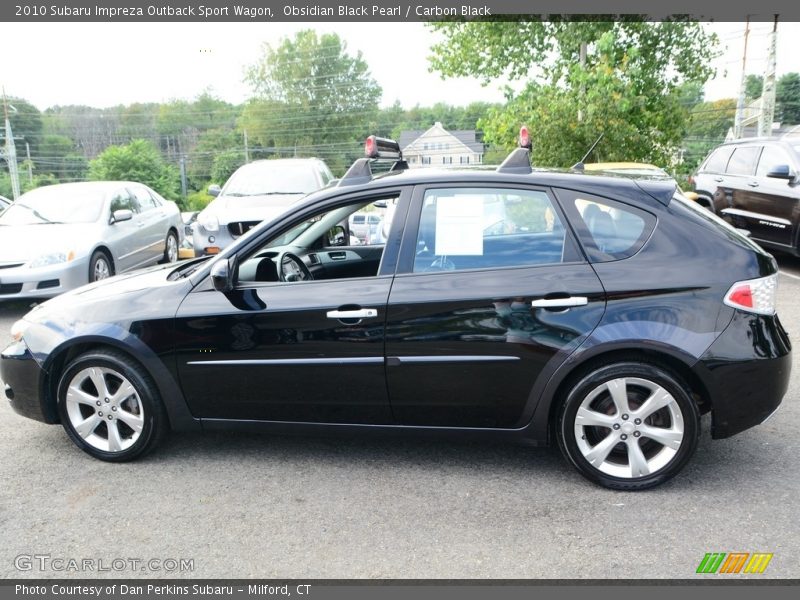 Obsidian Black Pearl / Carbon Black 2010 Subaru Impreza Outback Sport Wagon