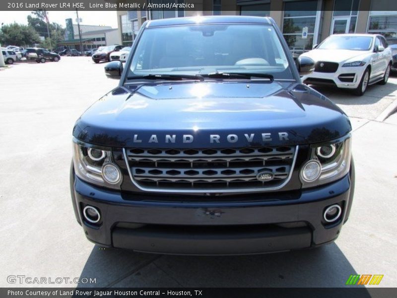 Loire Blue Metallic / Almond/Arabica 2016 Land Rover LR4 HSE