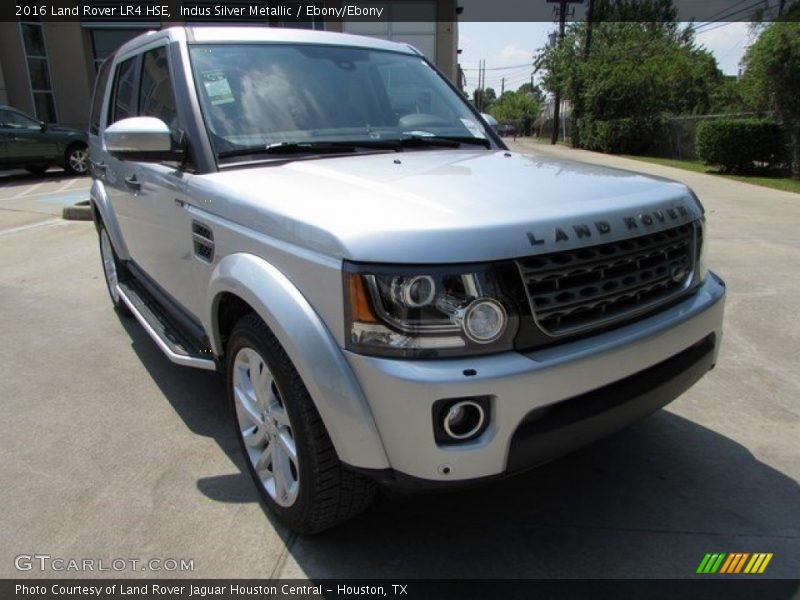 Indus Silver Metallic / Ebony/Ebony 2016 Land Rover LR4 HSE
