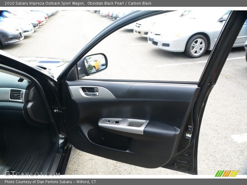 Obsidian Black Pearl / Carbon Black 2010 Subaru Impreza Outback Sport Wagon