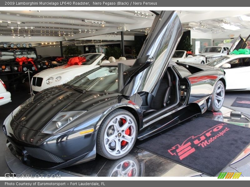 Nero Pegaso (Black) / Nero Perseus 2009 Lamborghini Murcielago LP640 Roadster