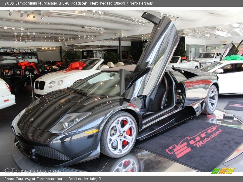 Nero Pegaso (Black) / Nero Perseus 2009 Lamborghini Murcielago LP640 Roadster