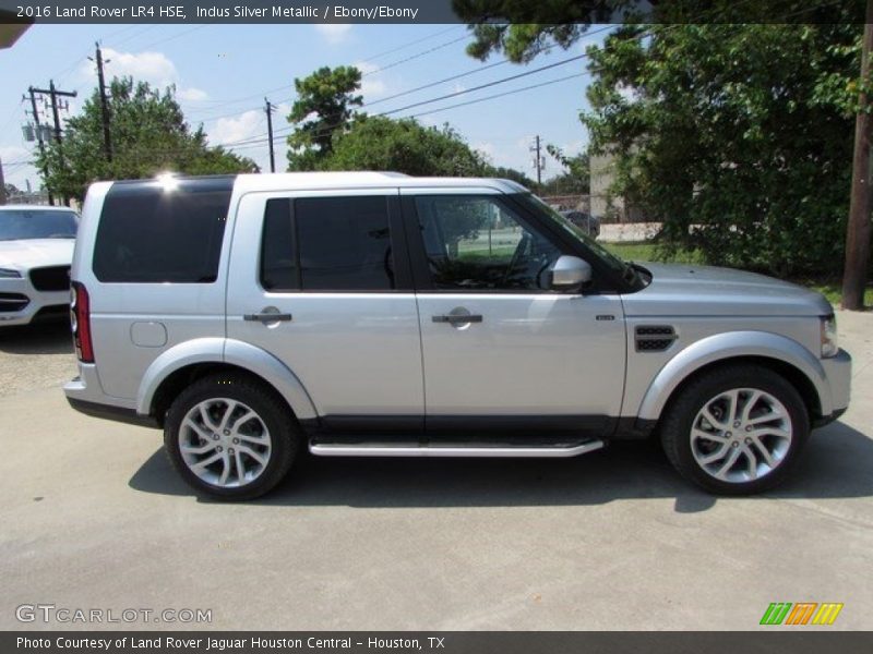 Indus Silver Metallic / Ebony/Ebony 2016 Land Rover LR4 HSE