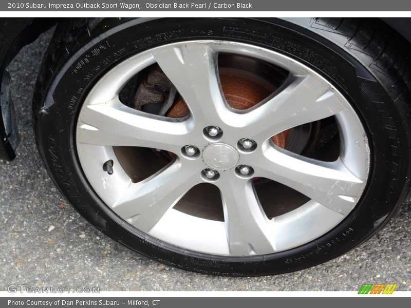 Obsidian Black Pearl / Carbon Black 2010 Subaru Impreza Outback Sport Wagon