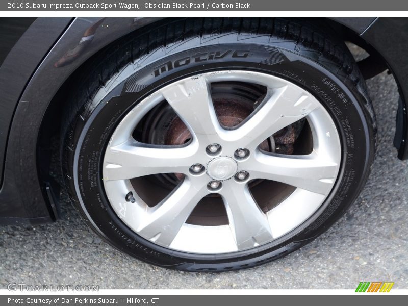 Obsidian Black Pearl / Carbon Black 2010 Subaru Impreza Outback Sport Wagon