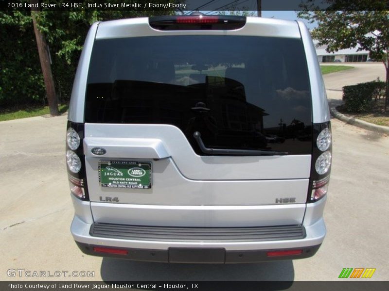 Indus Silver Metallic / Ebony/Ebony 2016 Land Rover LR4 HSE