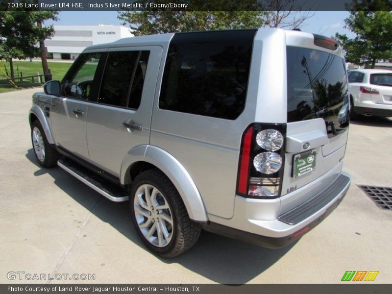 Indus Silver Metallic / Ebony/Ebony 2016 Land Rover LR4 HSE
