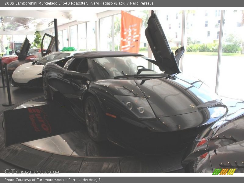 Nero Pegaso (Black) / Nero Perseus 2009 Lamborghini Murcielago LP640 Roadster