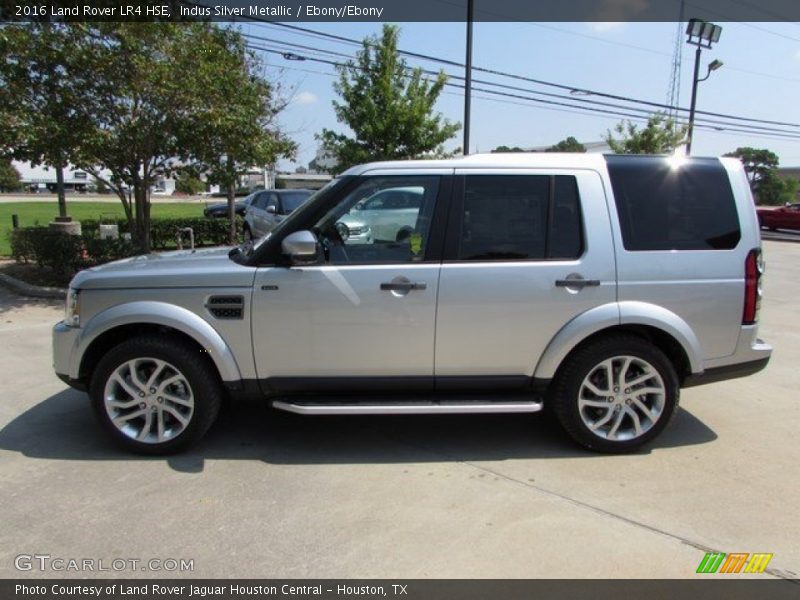 Indus Silver Metallic / Ebony/Ebony 2016 Land Rover LR4 HSE
