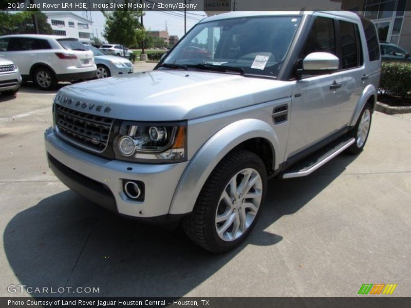 Indus Silver Metallic / Ebony/Ebony 2016 Land Rover LR4 HSE