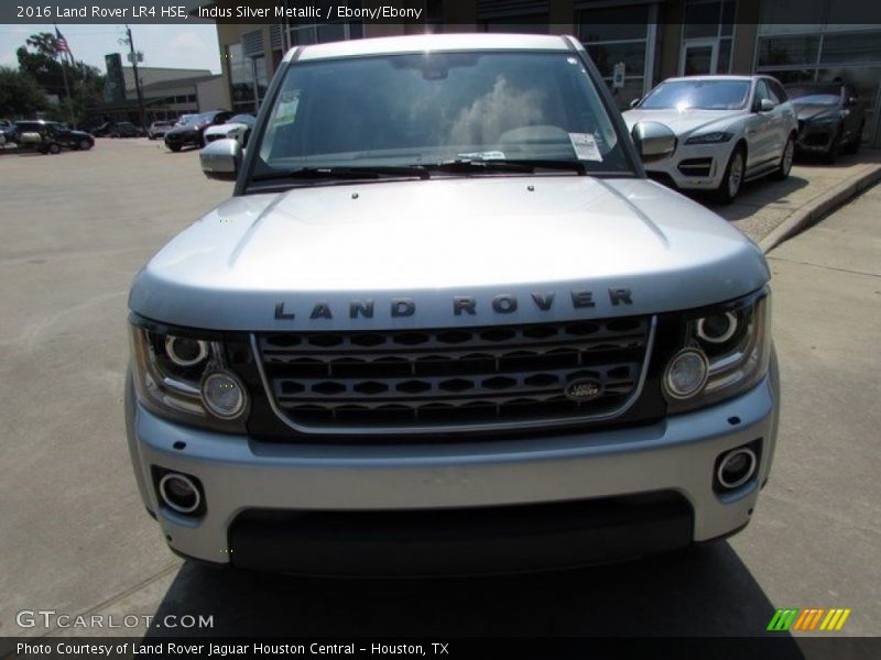 Indus Silver Metallic / Ebony/Ebony 2016 Land Rover LR4 HSE