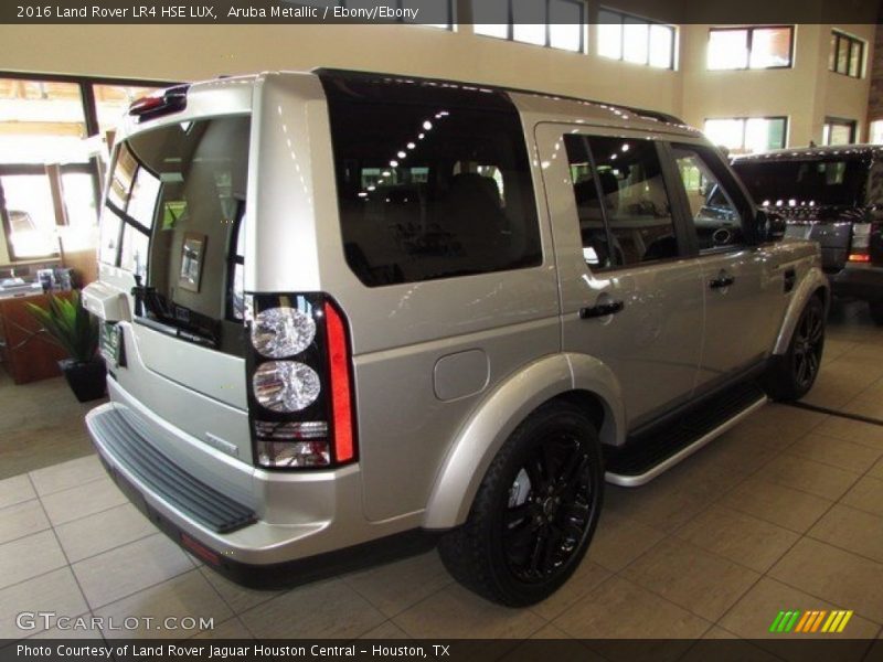 Aruba Metallic / Ebony/Ebony 2016 Land Rover LR4 HSE LUX