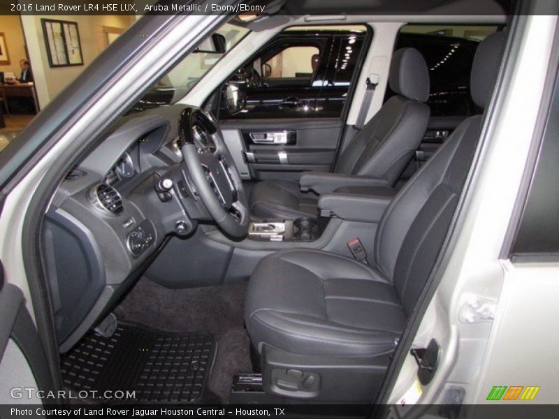 Aruba Metallic / Ebony/Ebony 2016 Land Rover LR4 HSE LUX