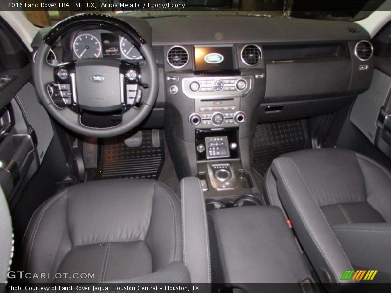 Aruba Metallic / Ebony/Ebony 2016 Land Rover LR4 HSE LUX