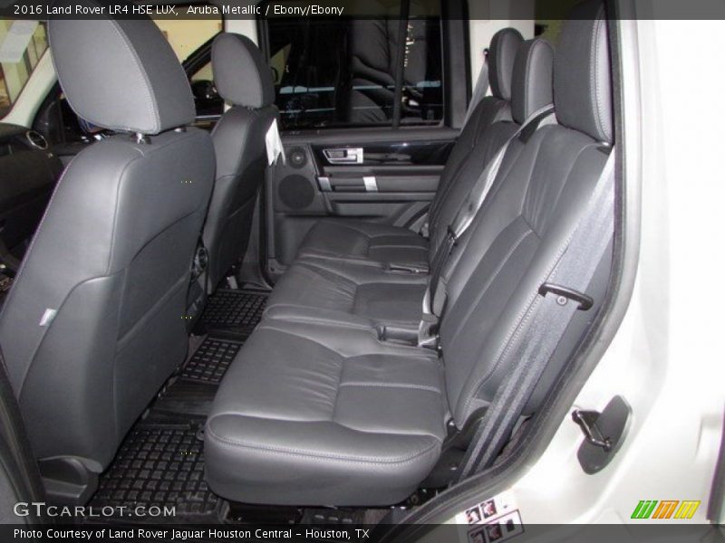 Aruba Metallic / Ebony/Ebony 2016 Land Rover LR4 HSE LUX
