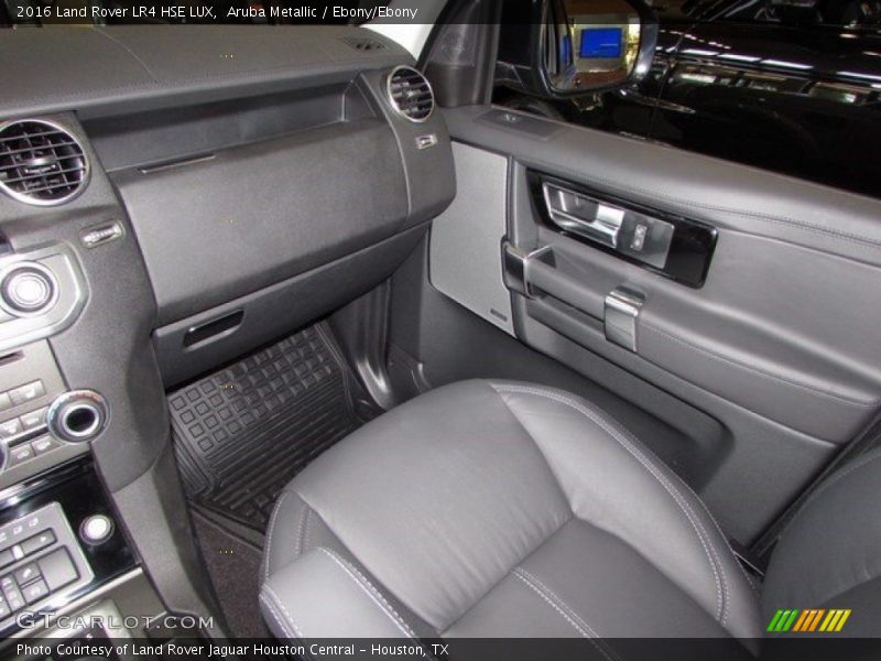 Aruba Metallic / Ebony/Ebony 2016 Land Rover LR4 HSE LUX