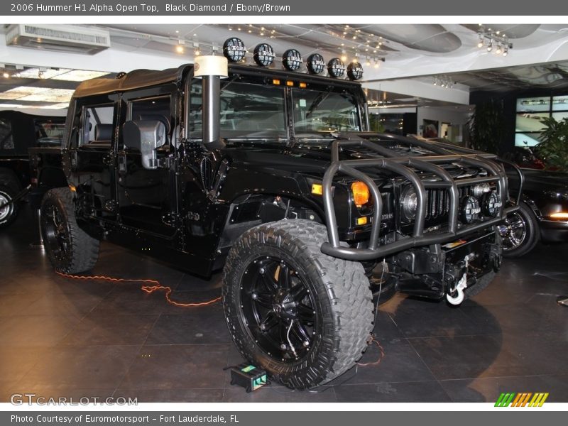 Front 3/4 View of 2006 H1 Alpha Open Top