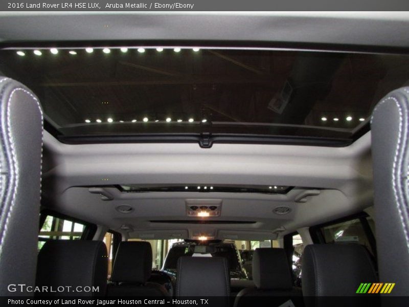 Aruba Metallic / Ebony/Ebony 2016 Land Rover LR4 HSE LUX