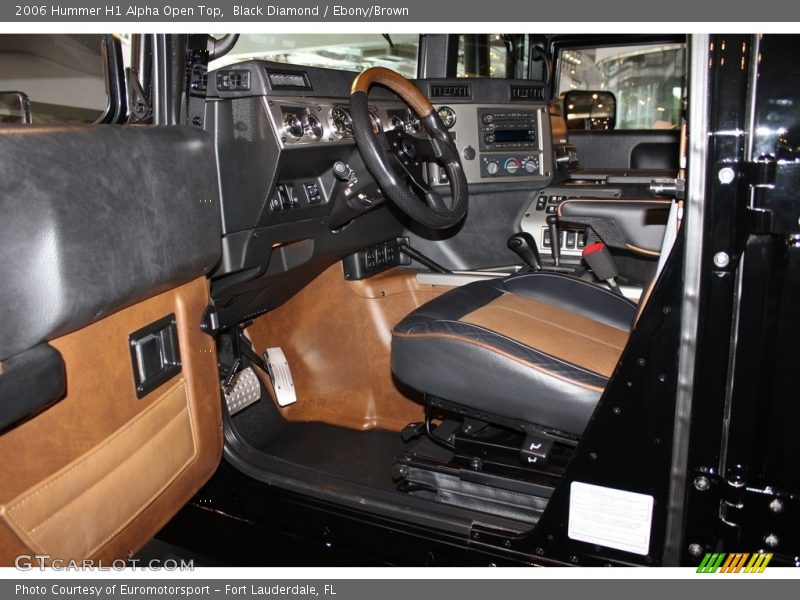  2006 H1 Alpha Open Top Ebony/Brown Interior