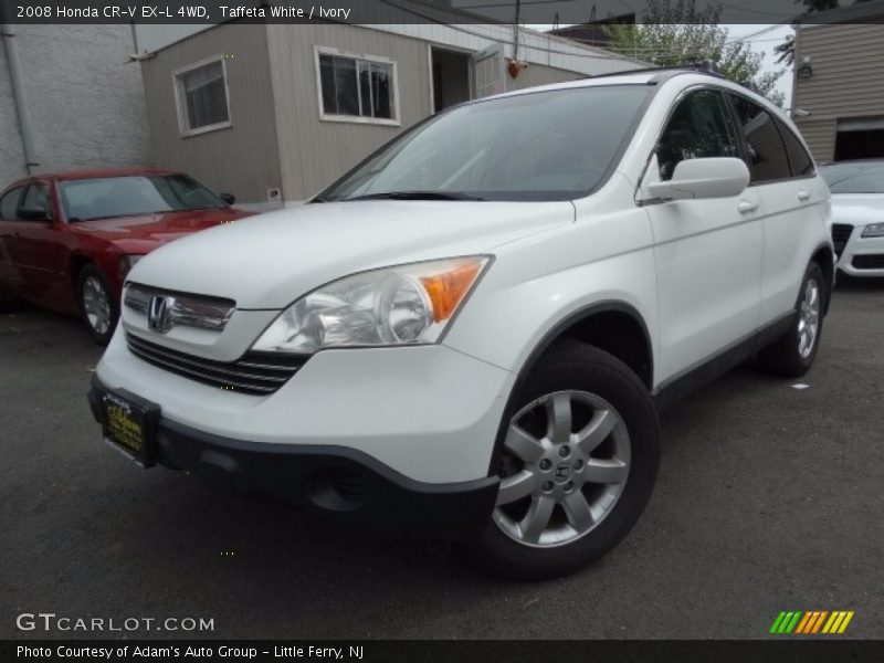 Taffeta White / Ivory 2008 Honda CR-V EX-L 4WD