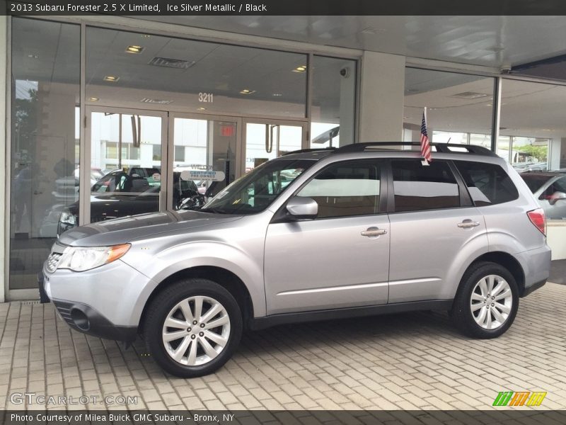 Ice Silver Metallic / Black 2013 Subaru Forester 2.5 X Limited