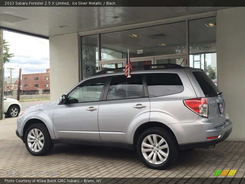 Ice Silver Metallic / Black 2013 Subaru Forester 2.5 X Limited